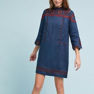 M.I.H. Embroidered Mini Dress